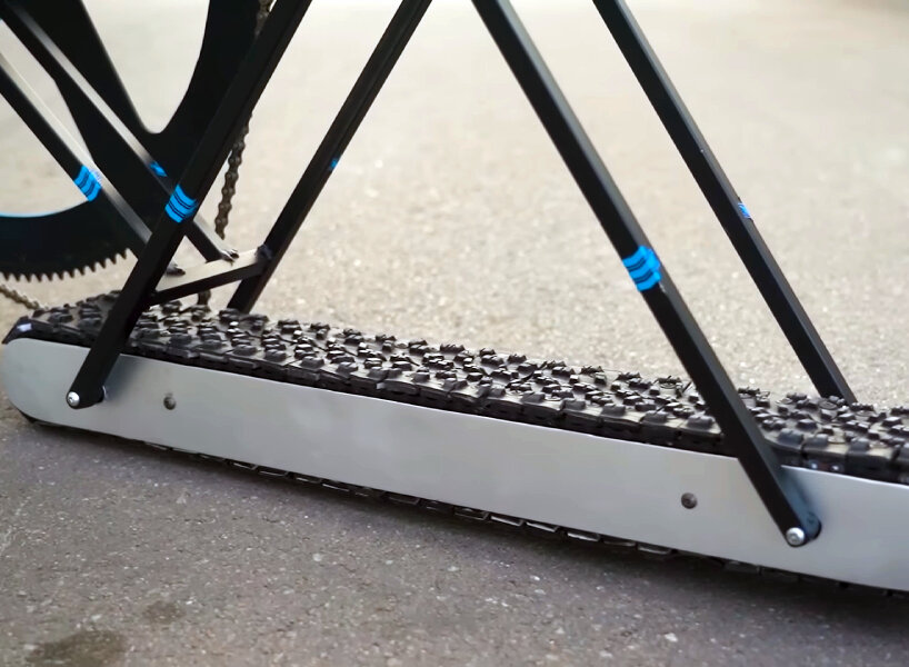 custom bike continuous tracks