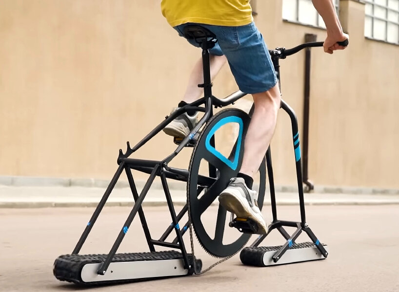 custom bike continuous tracks