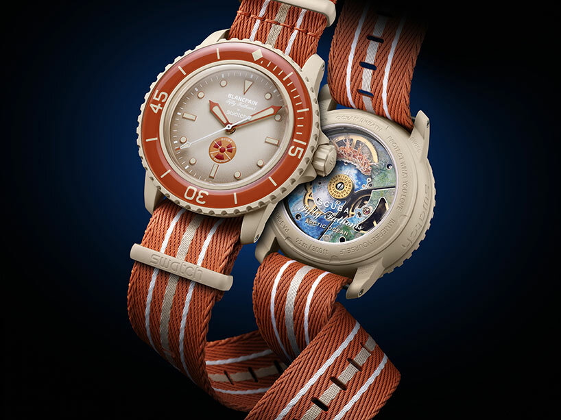 swatch crafts fifty fathom collection from bioceramics fishing