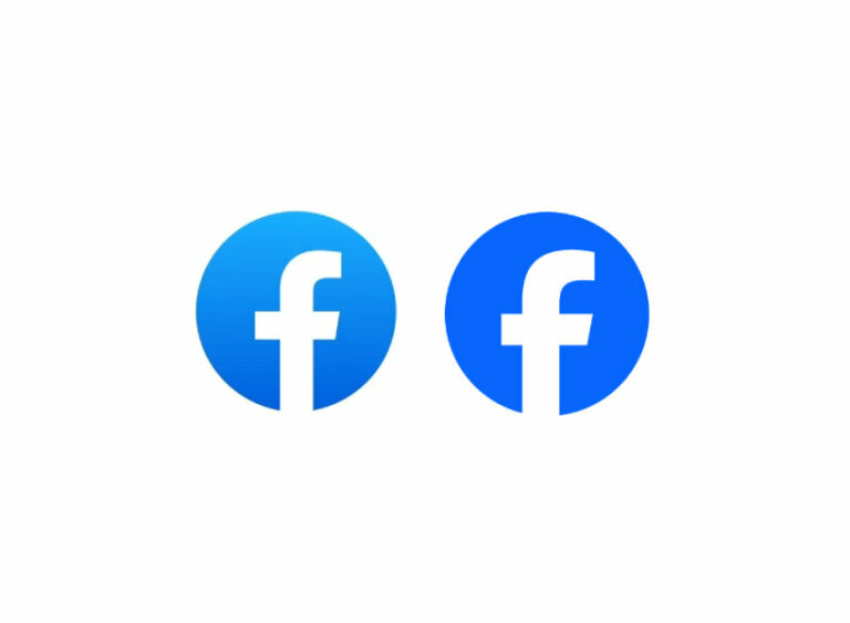 facebook rebrands its logo with darker shade of blue