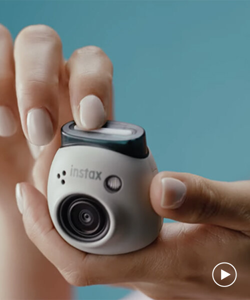 fujifilm's pocket-sized instax pal can snap up to 50 pictures at any given time
