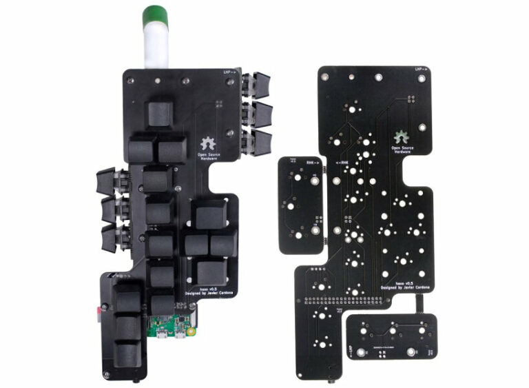 hackable electronic saxophone with mechanical keys and raspberry pi plays soulful music