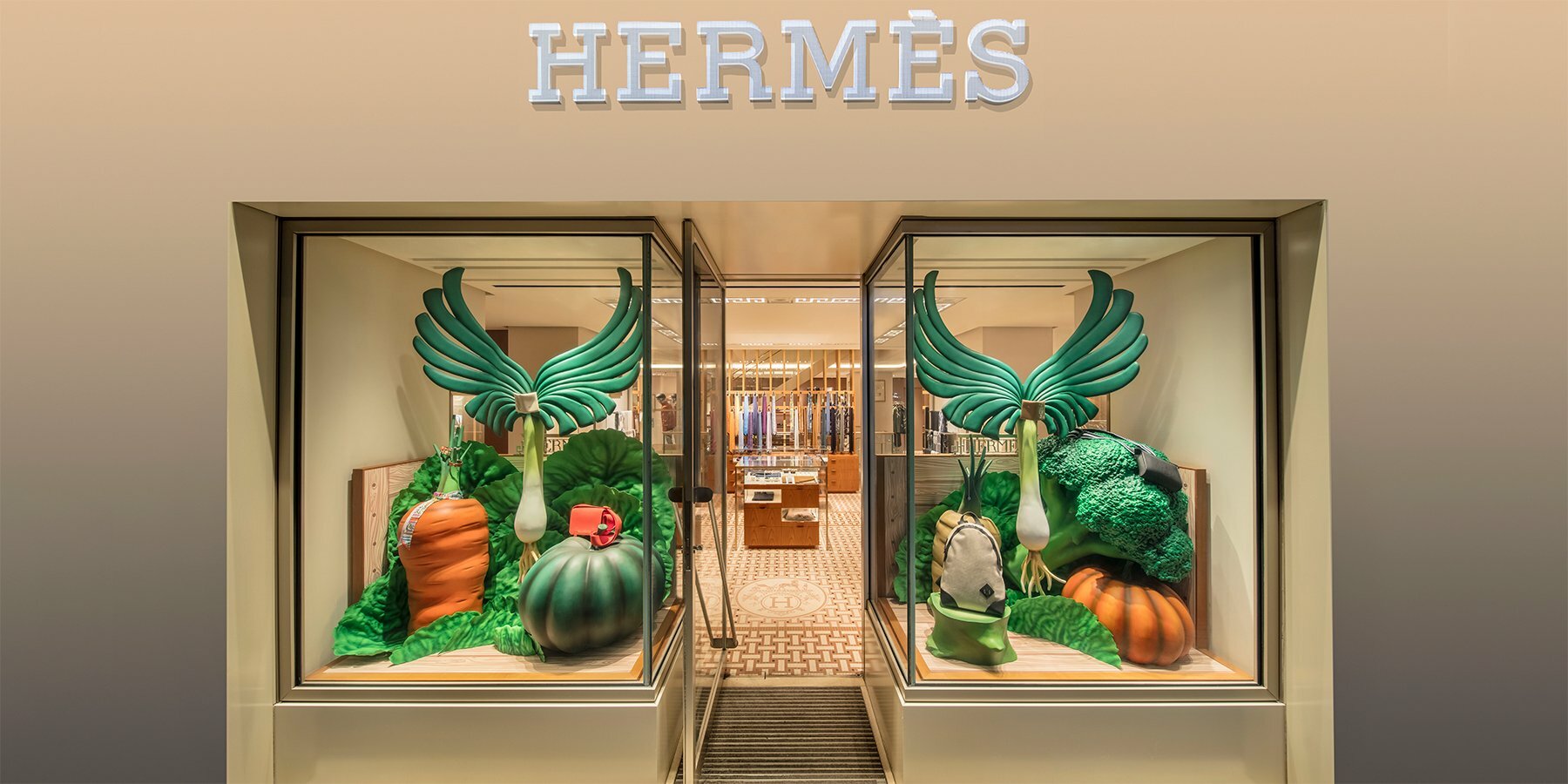 Hermès Chinese New Year Window Displays - Dashing Group