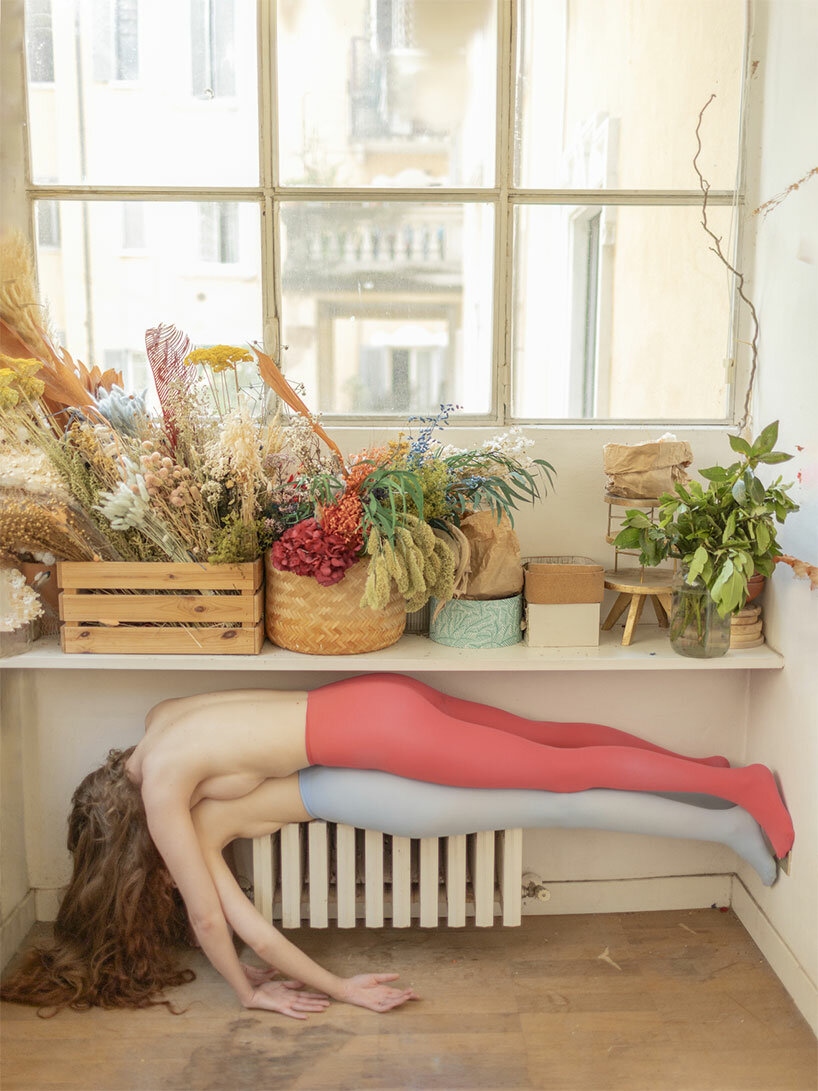 giuseppe palmisano spotlights the everyday surreal in his quirky female figure photography