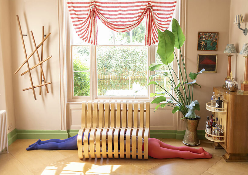 giuseppe palmisano spotlights the everyday surreal in his quirky female figure photography