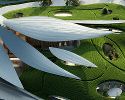 MAD architects: china wood sculpture museum