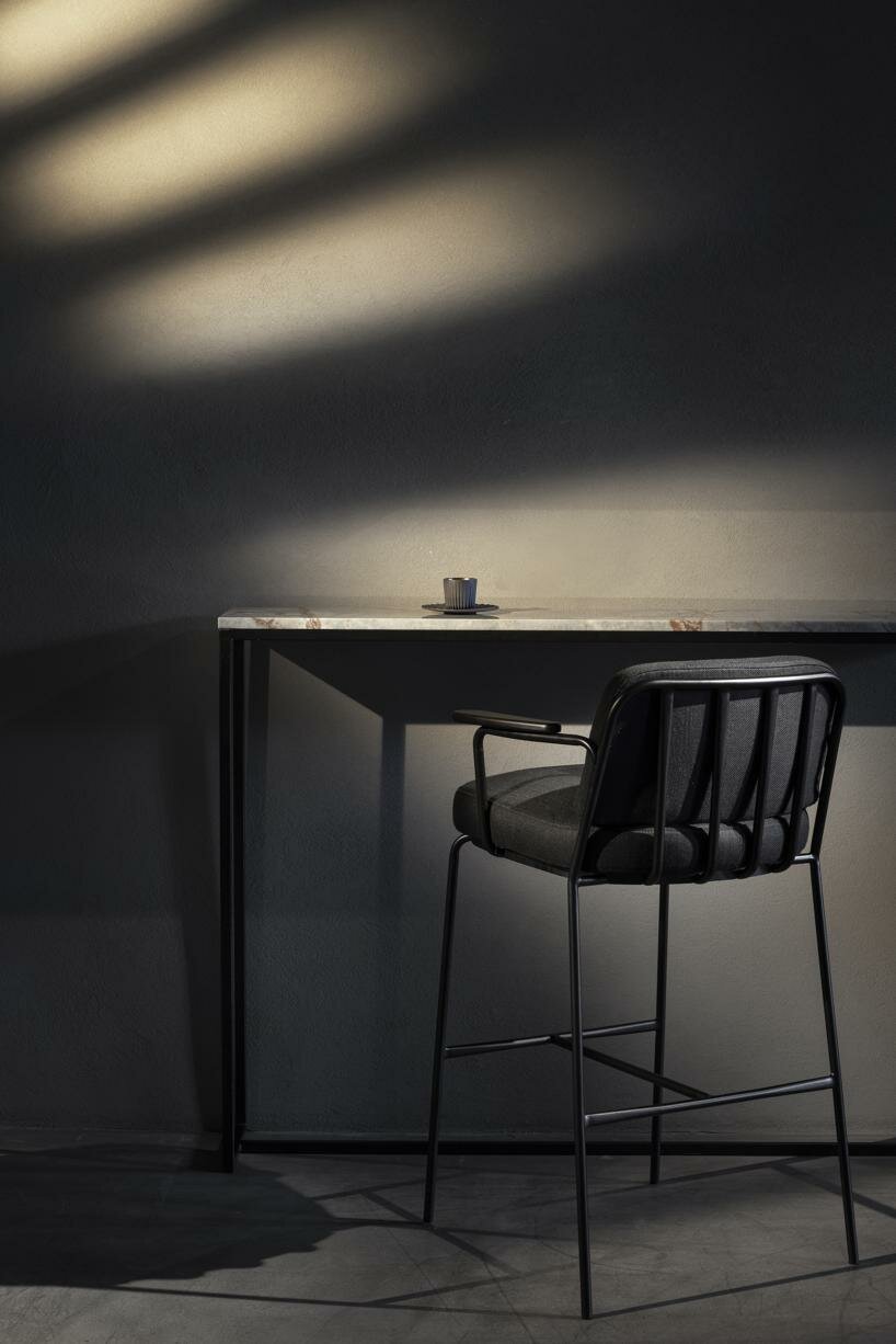 jean-michel wilmotte casts furniture from the shadows for parla's PALM collection