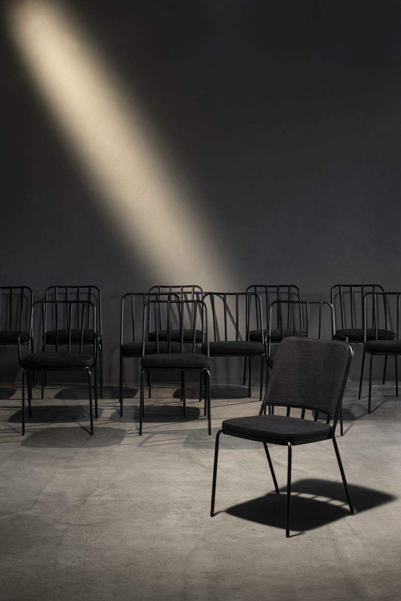 jean-michel wilmotte casts furniture from the shadows for parla's PALM collection