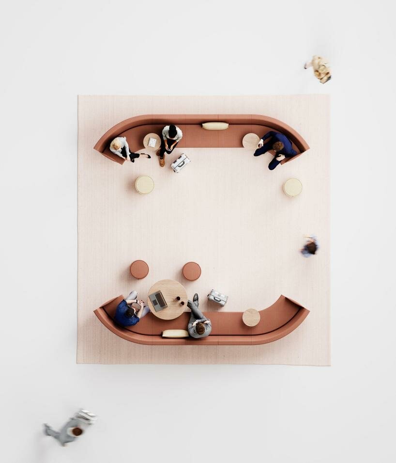 poltrona frau reflects on human connections with furniture collections duo and bay