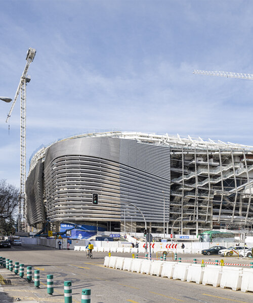 gmp shares construction progress of real madrid's revamped santiago bernabéu stadium