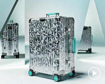 RIMOWA and dior launch luxe luggage capsule collection