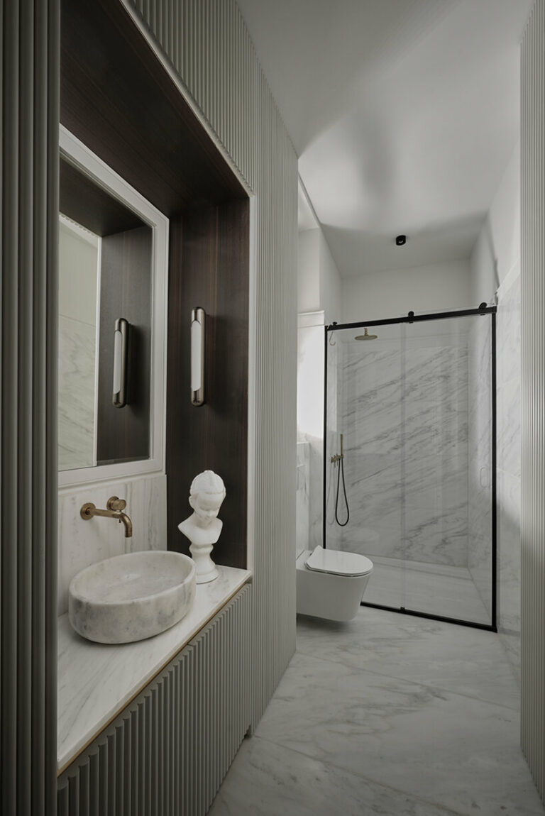 saint of athens converts 1920s apartment into the eclectic 'upper house