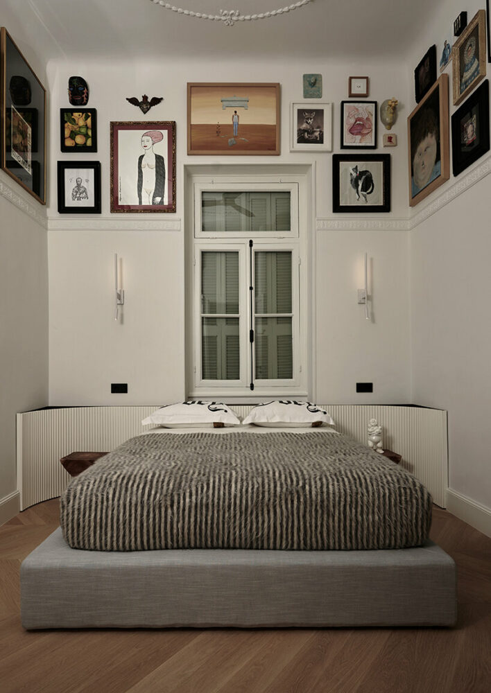 saint of athens converts 1920s apartment into the eclectic 'upper house