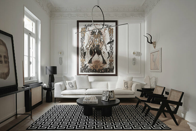 saint of athens converts 1920s apartment into the eclectic 'upper house