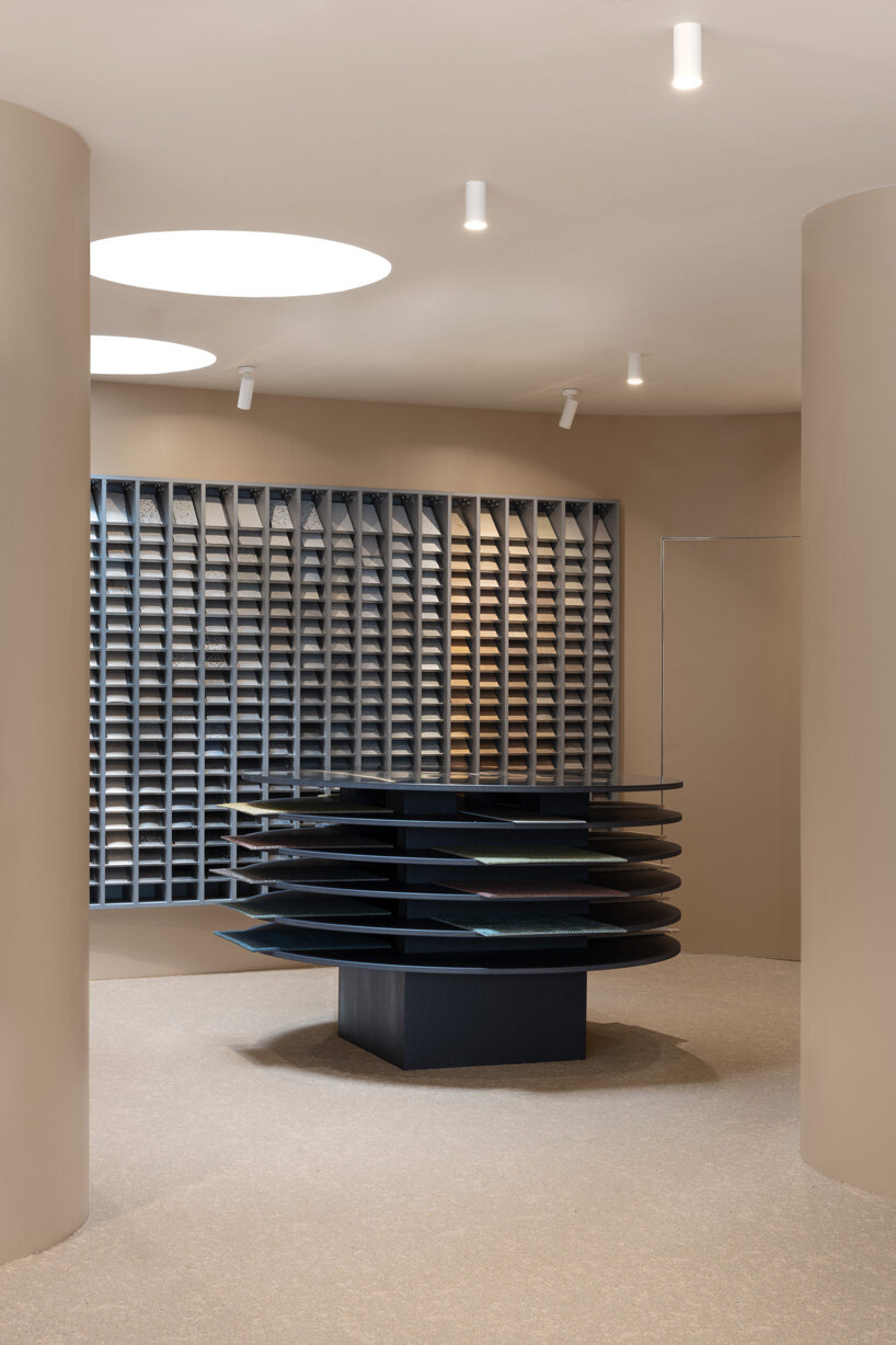 note design studio takes over tarkett's atelier in london