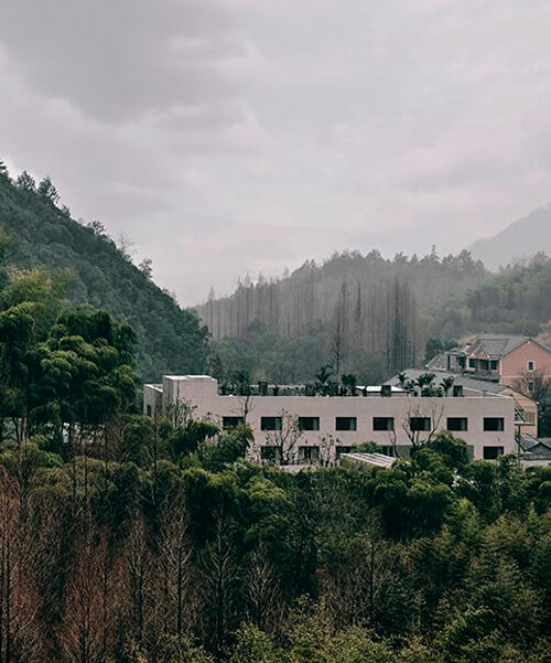 team_bldg renovates spring water factory into terraced co-space in hangzhou