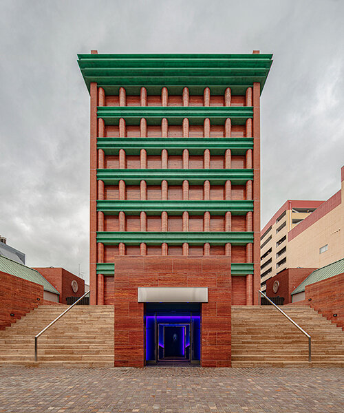 aldo rossi's hotel il palazzo in japan sees a bold transformation by uchida design