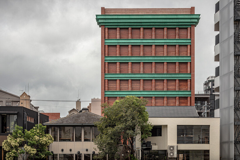 aldo rossi's hotel Il palazzo in japan sees a bold transformation by uchida design