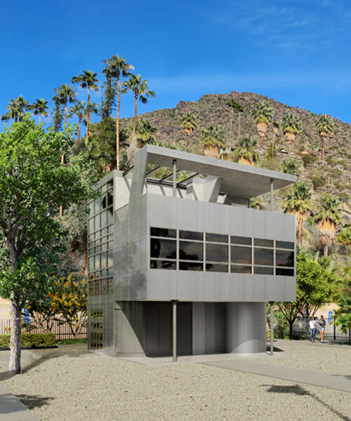 a prototype of the iconic, all-metal aluminaire house™ is landing at palm springs art museum