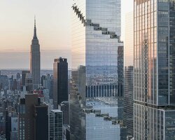 'the spiral' by bjarke ingels group tops out in new york