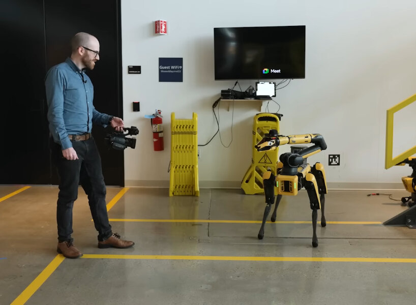 Spot the Robot Dog: Talking with Human-like Fluency