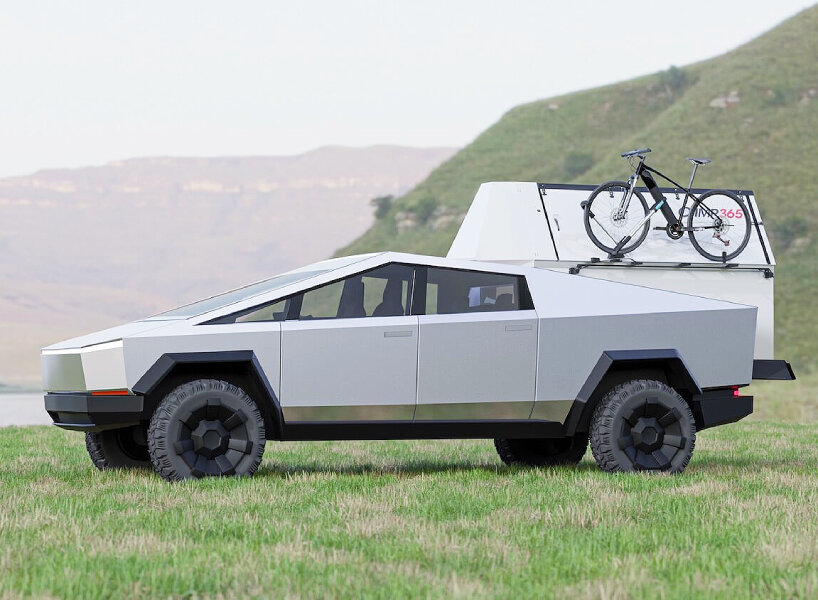 Camp365 Unveils: Foldable Truck Bed for Tesla Cybertruck