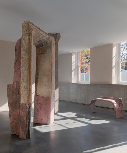 vincenzo de cotiis' sculptural creations reimagine archways at carpenters workshop gallery