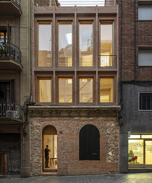 HARQUITECTES fits sunlit townhouse renovation 'casa 1616' in barcelona