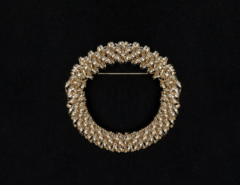 maria sole ferragamo turns brass shavings into intricate jewelry for elisabetta cipriani gallery