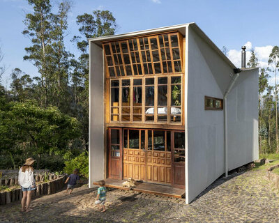 emilio lópez arquitecto completes 'muta house' in quito, ecuador