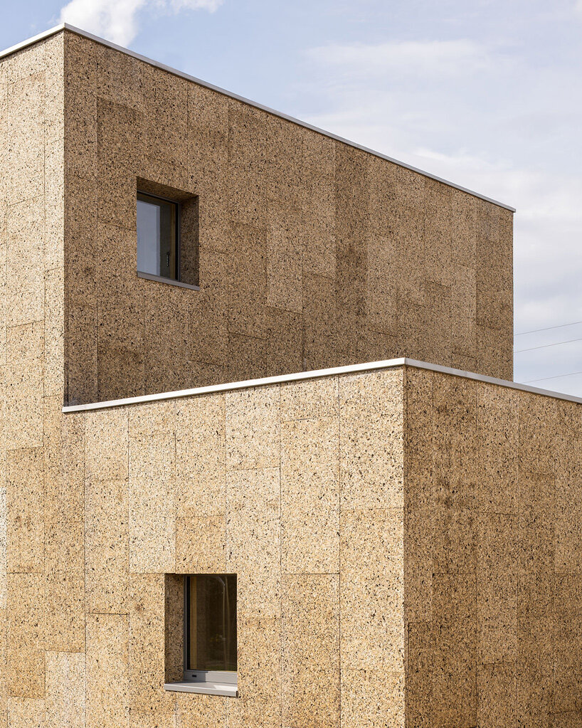 estudio albar envelops casa eñe with cork for net-zero living in madrid