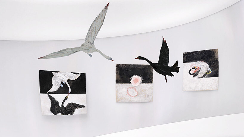 hilma af klint's paintings transformed into psychedelic VR show at fotografiska new york