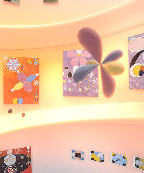 hilma af klint's paintings transformed into psychedelic VR show at fotografiska new york