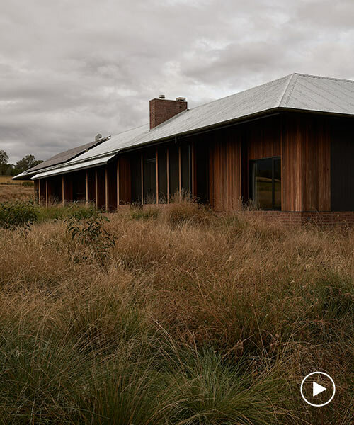house in the dry: MRTN architects' garden oasis in arid grasslands of australia