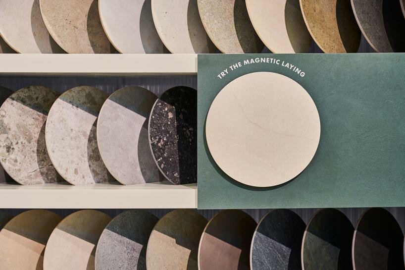 iris ceramica group’s attract transforms ceramic slabs with licensed magnetic installation system