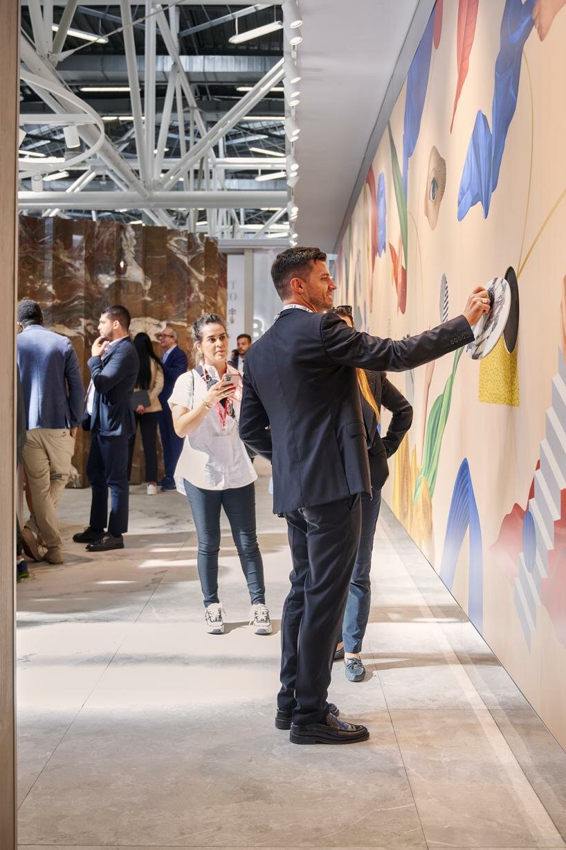 iris ceramica group’s attract transforms ceramic slabs with licensed magnetic installation system