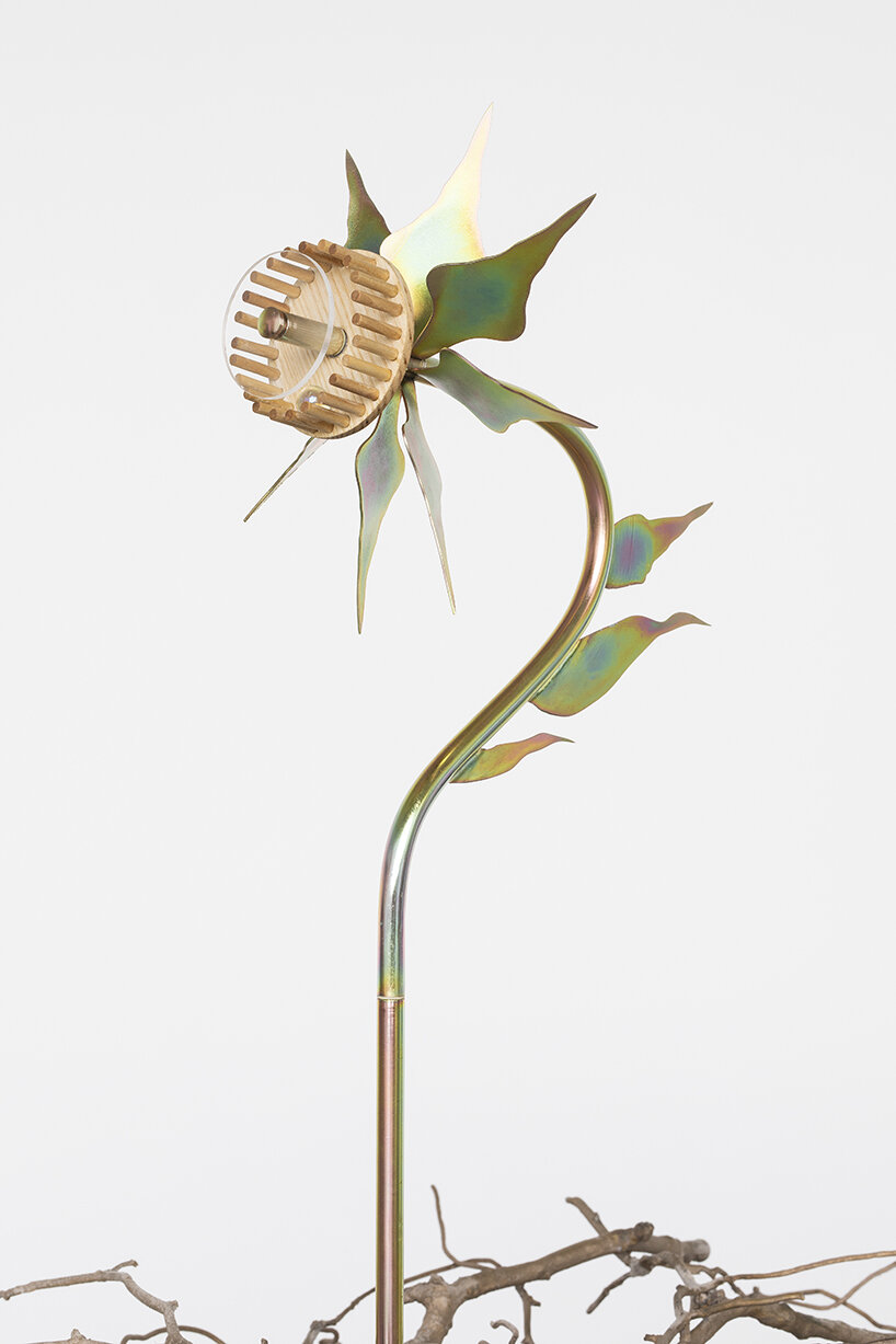 marguerite humeau brings her kinetic, divinatory 'orisons' sculptures to frieze london 2023