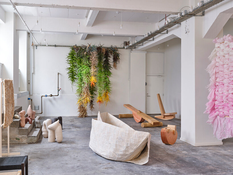 marianne eriksen scott-hansen's paper shelter blooms at the mindcraft project display