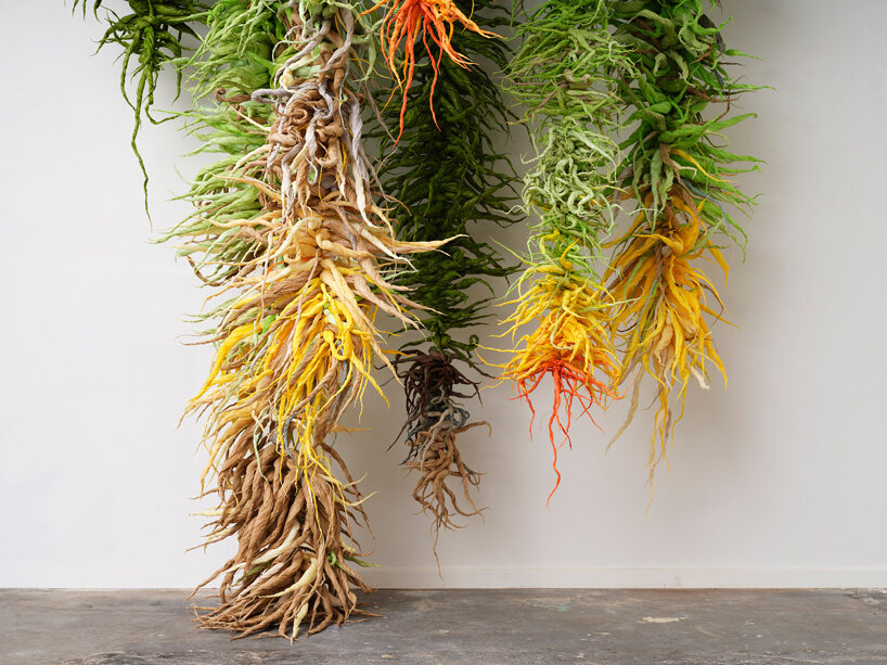 marianne eriksen scott-hansen's paper shelter blooms at the mindcraft project display