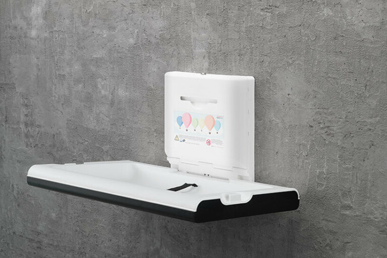 mediclinics unfold babymedi® changing table public bathrooms