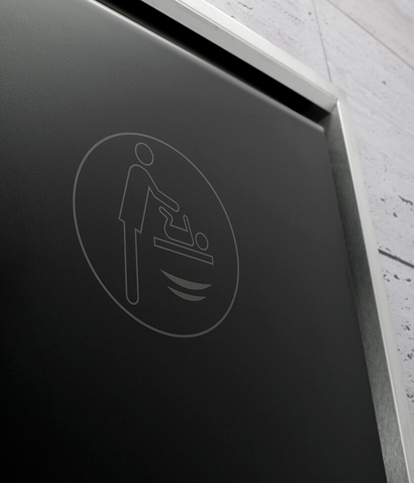 mediclinics unfold babymedi® for sleek changing table solutions in public bathrooms