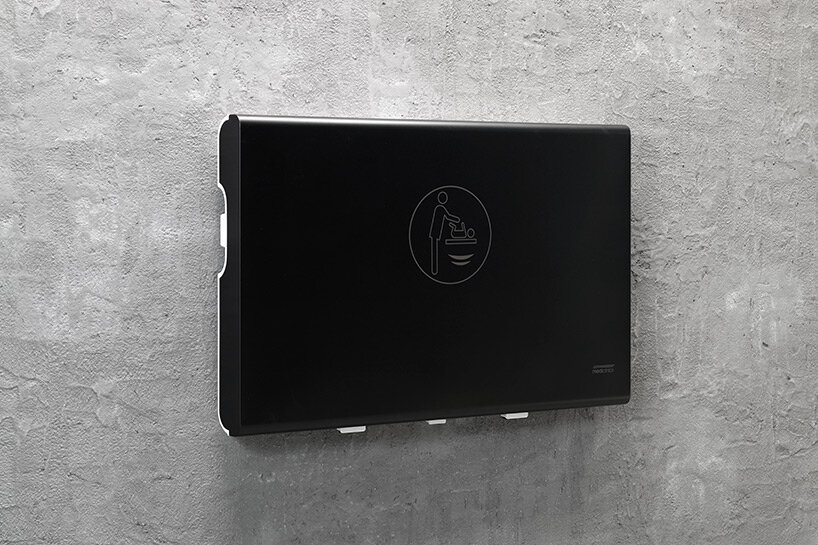 mediclinics unfold babymedi® for sleek changing table solutions in public bathrooms