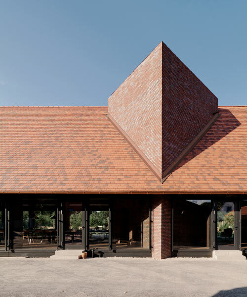 sigurd larsen unites architecture and gastronomy at germany's michelberger farm