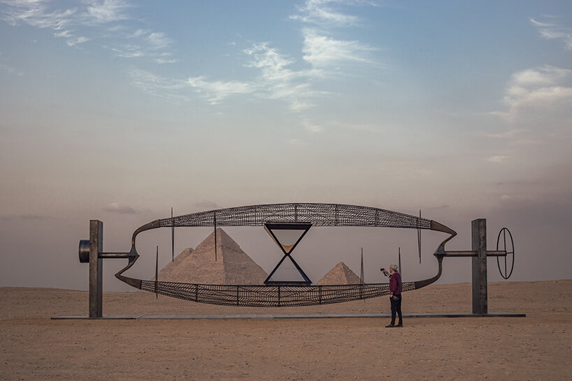 nadine abdel ghaffar talks forever is now's return to pyramids of giza