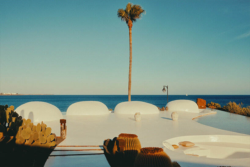 david altrath captures cave-like restaurant terrace overlooking the canary islands ocean