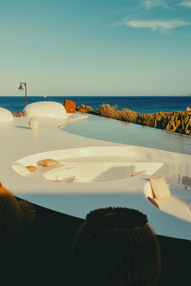 david altrath captures cave-like restaurant terrace overlooking the canary islands ocean