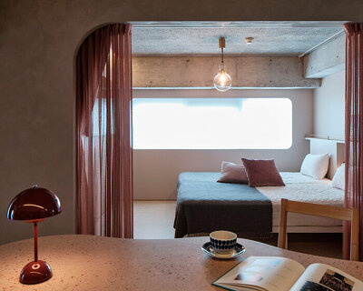 internal system of partitions and openings revives apartment in tokyo's suburbs