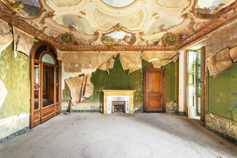 romain veillon captures abandoned places reclaimed by nature in the absence of humanity