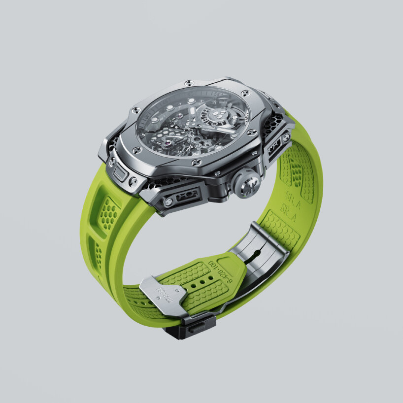 samuel ross hublot big bang tourbillon watch titanium designboom 03