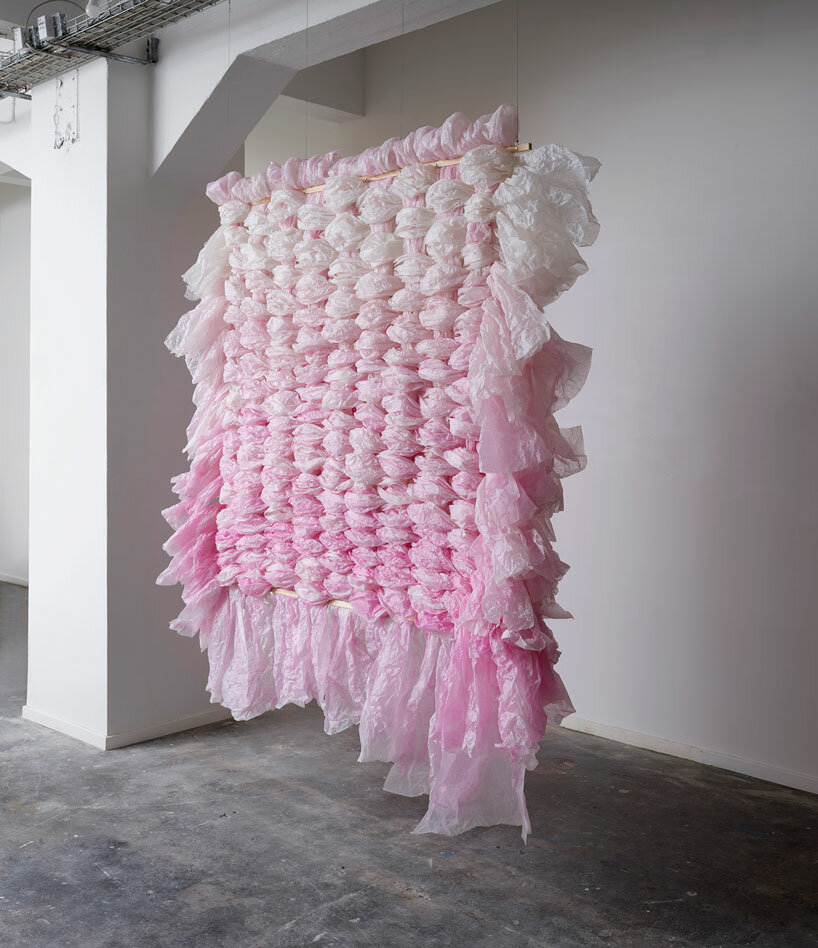 sia hurtigkarl weaves tradition & sustainability into paper sculpture for  the mindcraft project